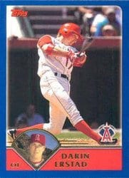 2003 Topps Base Set Darin Erstad #515 card