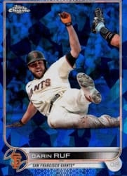 2022 Topps Chrome Update Sapphire Edition Base Set Darin Ruf #US106 card