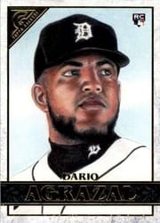 2020 Topps Gallery Base Set Dario Agrazal #42 card