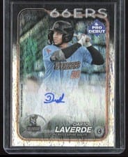 2024 Topps Pro Debut Autographs Dario Laverde #PD-38 card