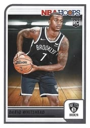 2023-24 Hoops Base Set Dariq Whitehead #274 card