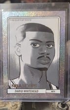 2023-24 Hoops Presentations Dariq Whitehead #12 card