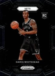 2023-24 Panini Prizm Base Set Dariq Whitehead #175 card
