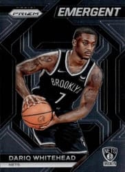 2023-24 Panini Prizm Emergent Dariq Whitehead #20 card