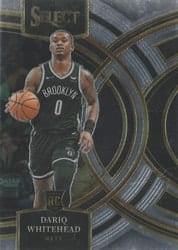 2023-24 Panini Select Base Set Dariq Whitehead #125 card