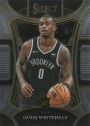 2023-24 Panini Select Base Set Dariq Whitehead #308 card