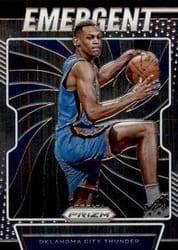 2019-20 Panini Prizm Emergent Darius Bazley #20 card