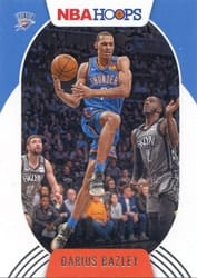 2020-21 Hoops Base Set Darius Bazley #18 card