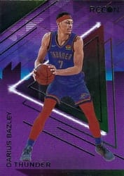 2020-21 Panini Recon Base Set Darius Bazley #185 card