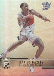 2021-22 Donruss Elite Base Set Darius Bazley #75 card