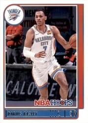 2021-22 Hoops Base Set Darius Bazley #23 card