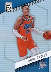 2022-23 Donruss Elite Base Set Darius Bazley #187 card