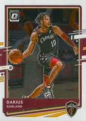 2020-21 Donruss Optic Base Set Darius Garland #129 card