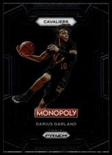 2023-24 Panini Prizm Monopoly Base Set Darius Garland #21 card