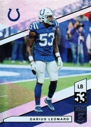 2019 Donruss Elite Base Set Darius Leonard #67 card