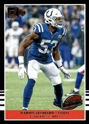 2019 Donruss Highlights Darius Leonard #H-8 card