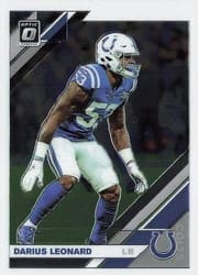 2019 Donruss Optic Base Set Darius Leonard #44 card