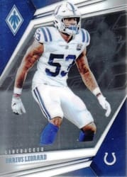2019 Panini Phoenix Base Set Darius Leonard #32 card