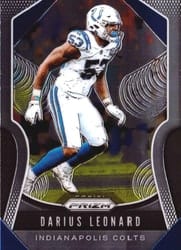 2019 Panini Prizm Base Set Darius Leonard #148 card