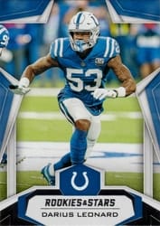 2019 Panini Rookies & Stars Base Set Darius Leonard #81 card