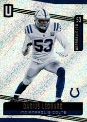 2019 Panini Unparalleled Base Set Darius Leonard #55 card