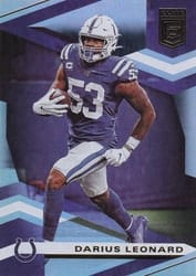 2020 Donruss Elite Base Set Darius Leonard #33 card