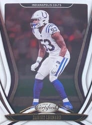 2020 Panini Certified Base Set Darius Leonard #30 card