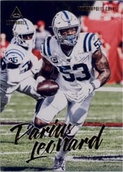 2020 Panini Luminance Base Set Darius Leonard #50 card