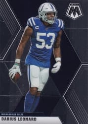 2020 Panini Mosaic Base Set Darius Leonard #93 card