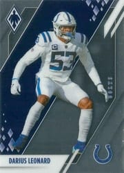 2021 Panini Phoenix Base Set Darius Leonard #45 card