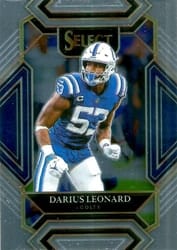 2021 Panini Select Base Set Darius Leonard #216 card