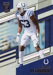 2022 Donruss Elite Base Set Darius Leonard #28 card