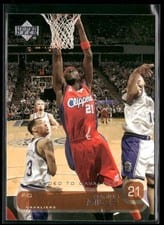 2002-03 Upper Deck Base Set Darius Miles #21 card
