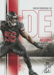 2024 Topps Signature Class Base Set Darius Robinson #63 card