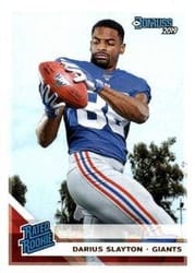 2019 Donruss Base Set Darius Slayton #338 card