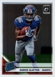 2019 Donruss Optic Base Set Darius Slayton #188 card