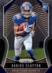 2019 Panini Prizm Base Set Darius Slayton #356 card