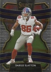 2019 Panini Select Base Set Darius Slayton #39 card