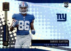 2019 Panini Unparalleled Base Set Darius Slayton #281 card