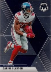 2020 Panini Mosaic Base Set Darius Slayton #152 card