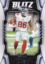2020 Panini Playbook Blitz Darius Slayton #BLITZ-19 card