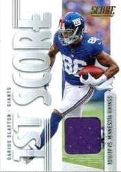 2020 Score First Score Darius Slayton #FS-DS card