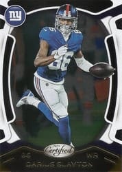 2021 Panini Certified Base Set Darius Slayton #55 card