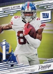 2021 Panini Prestige Base Set Darius Slayton #57 card