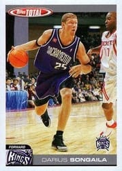 2004-05 Topps Total Base Set Darius Songaila #281 card