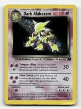 2000 Team Rocket Dark Alakazam #1 card