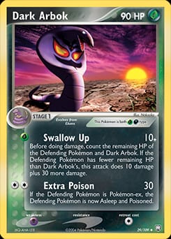 Team Rocket Returns Dark Arbok #29 card