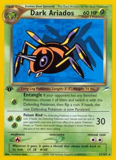 Neo Destiny Dark Ariados #17 card