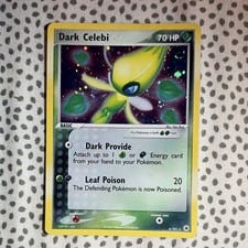Hidden Legends Dark Celebi #4 card