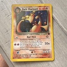 2000 Team Rocket Dark Charizard #4 card